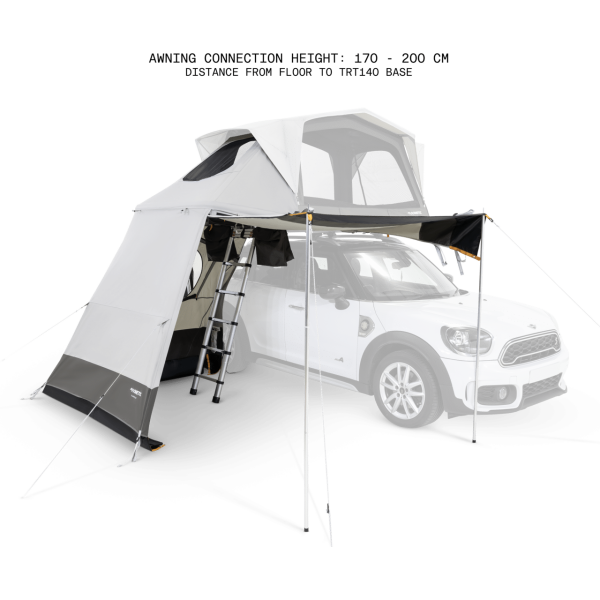 Dometic Etuteltta TRT (RT Awning L) – yhteensopiva TRT 140 AIR -kattoteltan kanssa