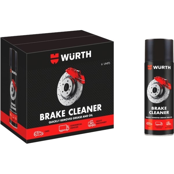 Würth Jarrujenpuhdistusaine Black Edition – Tehokas Puhdistusspray 500ml