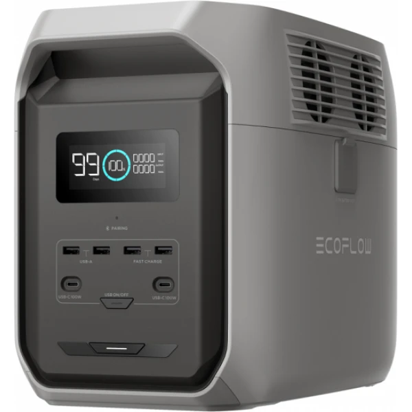 Delta 3 1500 - kannettava 1536 Wh virta-asema 1800W invertterillä
