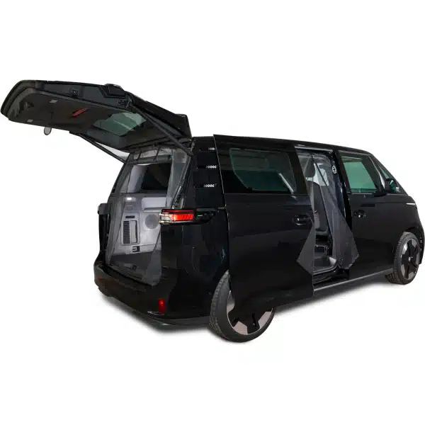 Mayr Hyttysverkko liukuoveen VW ID. Buzz – Tiheä verkko & Vetoketju