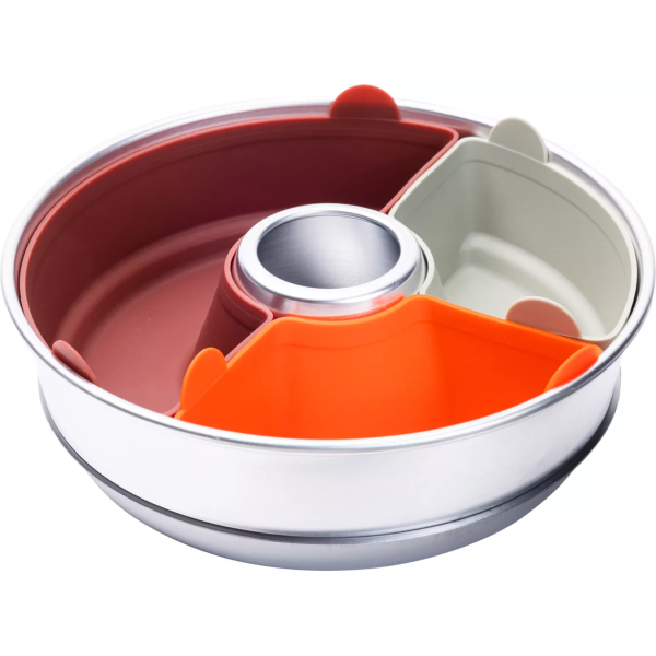 Omnia Silikonivuoka 6-osaa, Classic 2l – Valmista useita ruokia kerralla