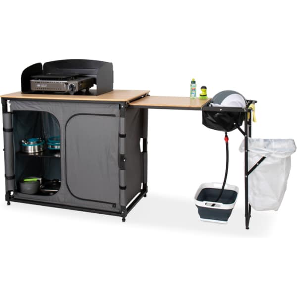 Reimo Retkikeittiö Bamboo Quick Slide – Nopea pystytys & aito bambutaso