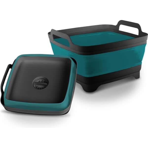 Camp4 Tiskivati pohjatulpalla (31,5 x 30 cm) – Antrasiitti/Petrooli