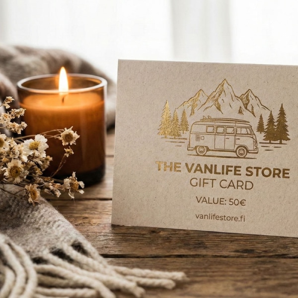 The Vanlife Store – Digitaalinen Lahjakortti