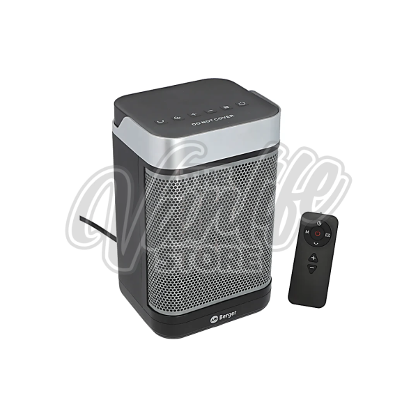 Berger HeatWave - Keraaminen Lämmitin (1500W & Kaukosäädin)