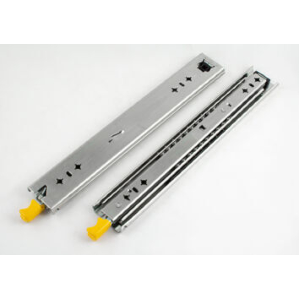 Teleskooppikisko sivukiinnitteinen lukituksella - monta pituutta - VAHVA 110 kg (pari)