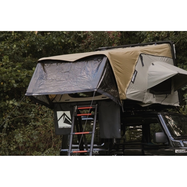 Moby Mountain Tent Shade – sadesuoja ja näkösuoja Peak-kattoteltalle