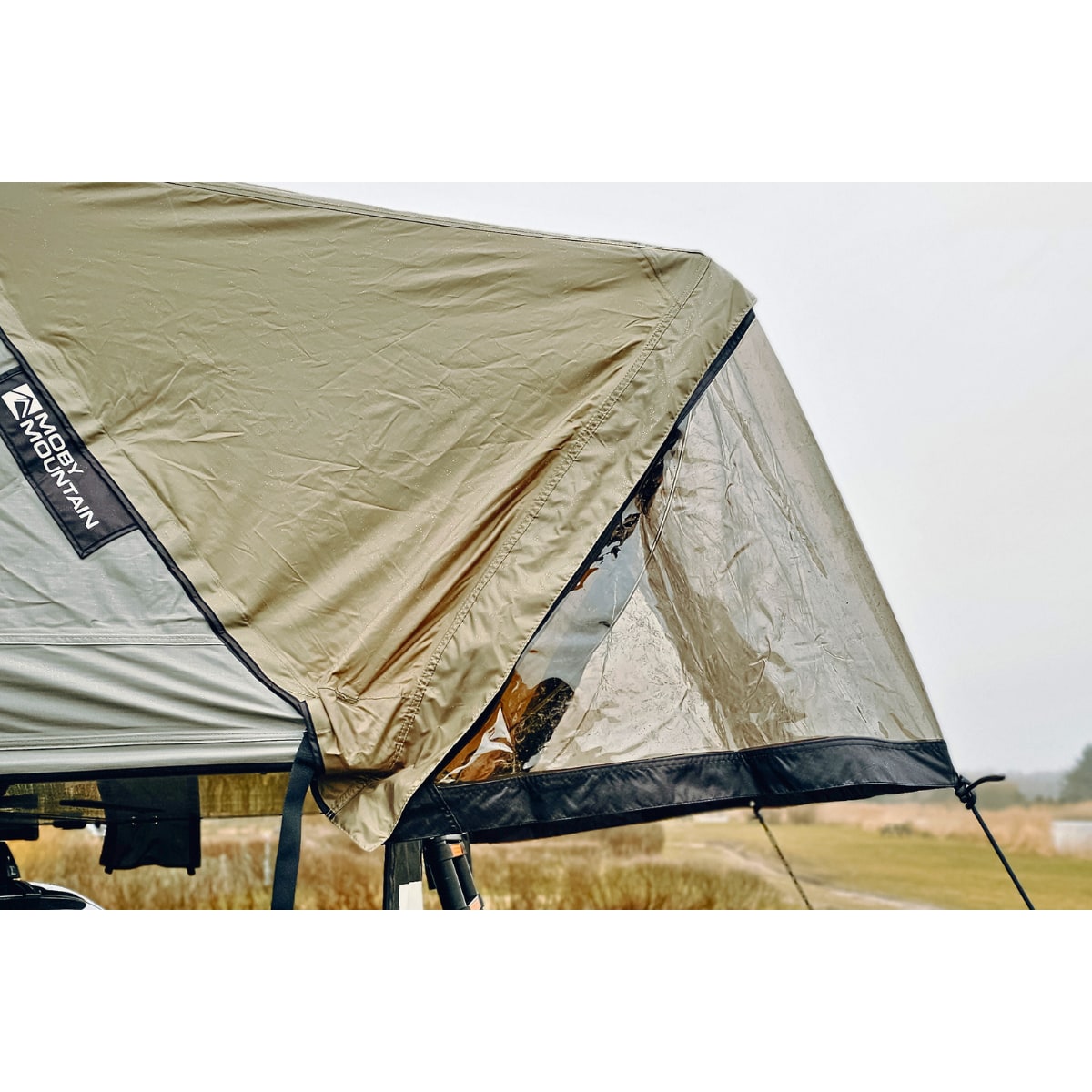Moby Mountain Tent Shade – sadesuoja ja näkösuoja Peak-kattoteltalle - Image 3