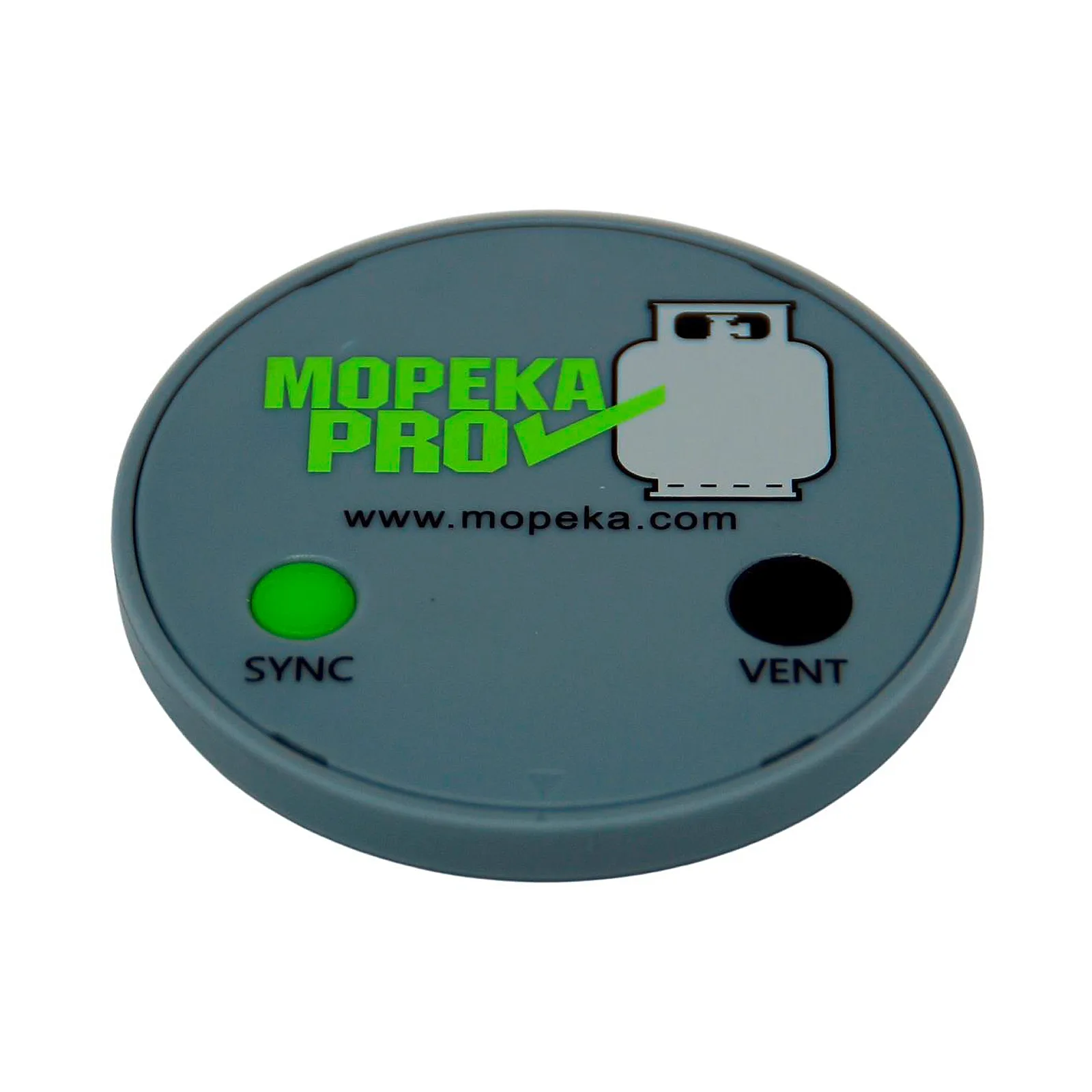 Mopeka Pro kaasupullon pinnankorkeusmittari Bluetoothilla