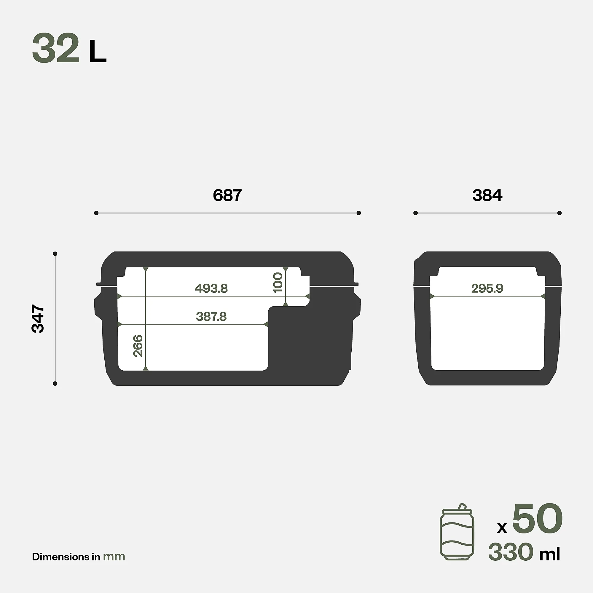 IndelB kompressorikylmälaukku ITB32 12/24V - Image 3