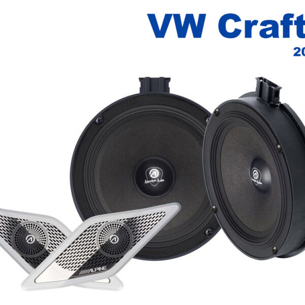 Alpine SPC-106CRA2-2 kaiutinsarja Volkswagen Crafter / T6.1
