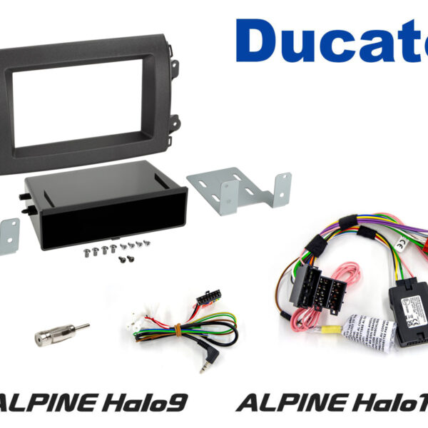AH-KIT-FIAT01 Alpine Halo9/Halo11 asennuskitti Fiat Ducato 8 2021 alkaen