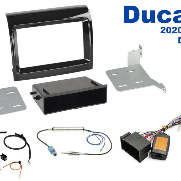 AH-KIT-FIAT05 1-DIN/2-DIN asennuskitti Fiat Ducato 2020 – 2021
