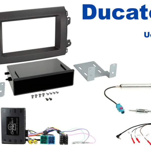 AH-KIT-FIAT06 1-DIN/2-DIN asennuskitti Fiat Ducato 8 2021 alkaen