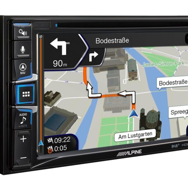 Alpine INE-W611DC - 2-DIN soitin