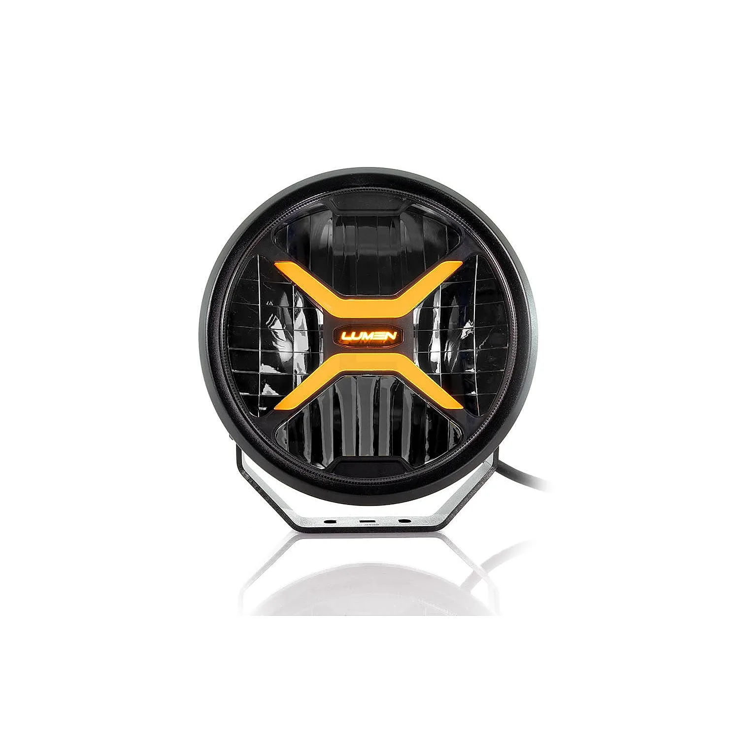 Lumen Cyclops CX9 musta – oranssi positiovalo