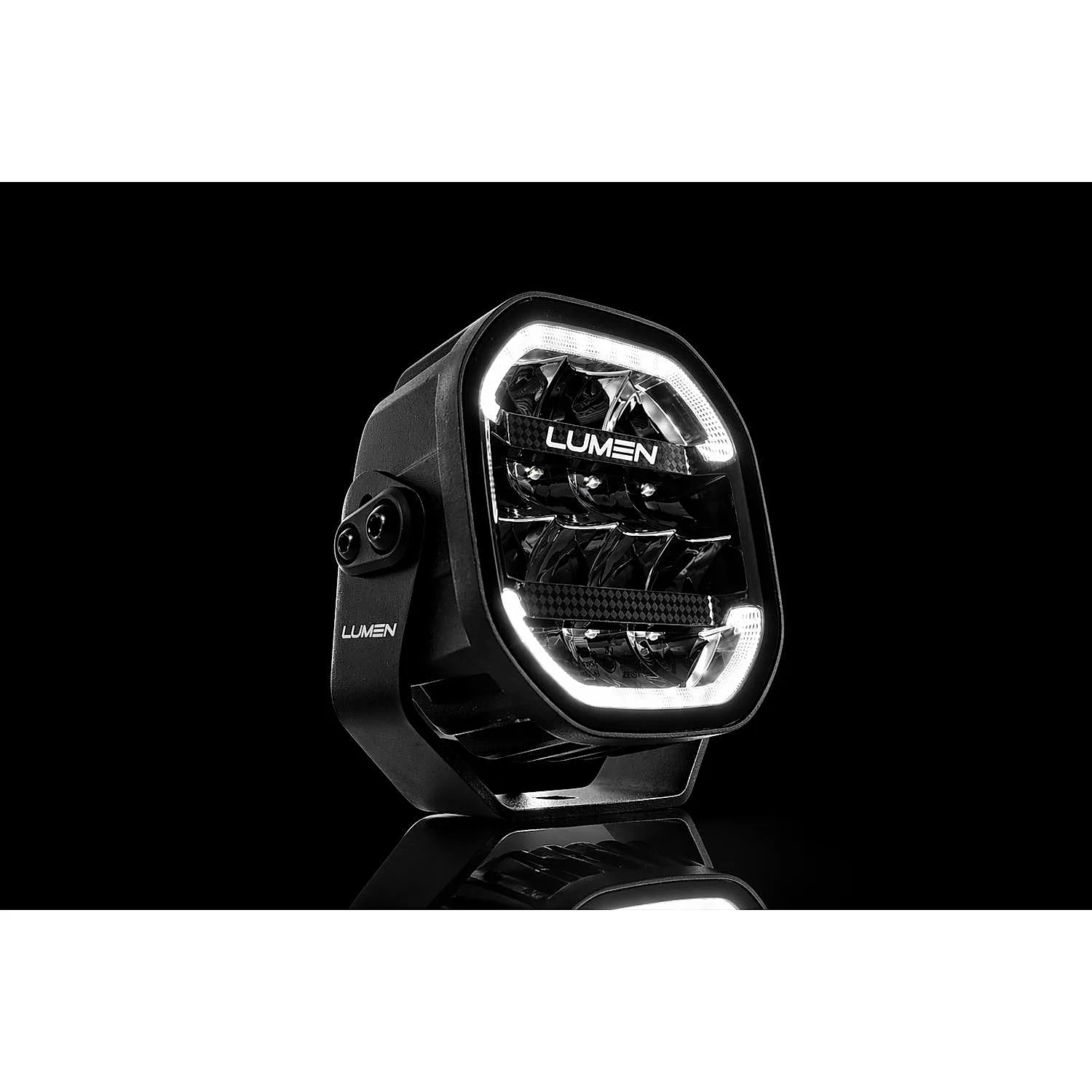 Lumen Cyclops HP5 – viistosta, valkoinen positiovalo