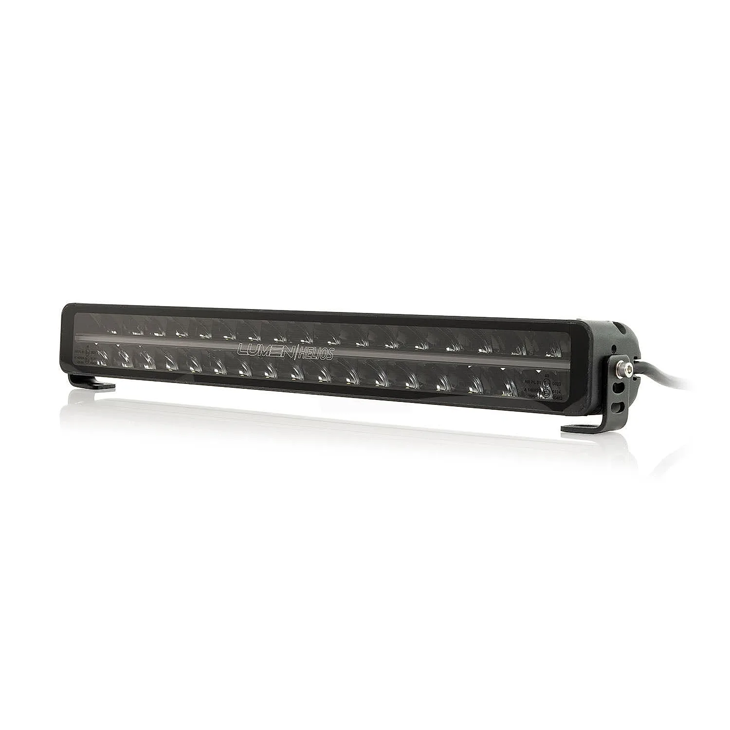 Lumen Helios DX20 – viistosta, positiovalo sammutettuna