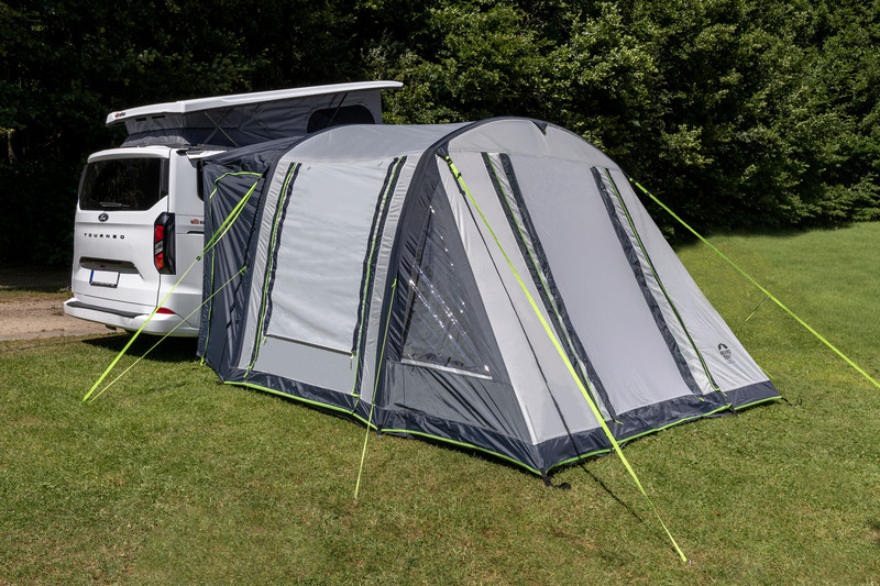 Reimo Tour Breeze Air Low - ilmatäytteinen sivuteltta 180–220 cm – Sivuteltan rakenne ulkopuolelta