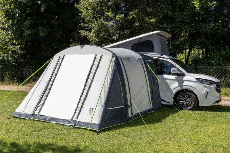 Reimo Tour Breeze Air Low - ilmatäytteinen sivuteltta 180–220 cm – Sivuteltta auton vieressä